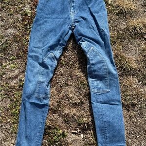 Vintage High Rise Super Skinny Miller Moto Jeans